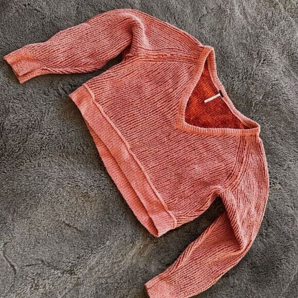 Cozy Pink Knit Sweater - Picture 1 of 1